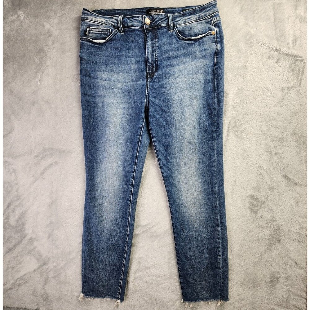 Judy Blue Women's Blue Ankle & Cropped Jeans